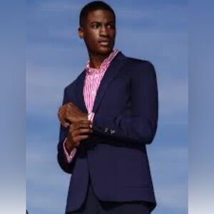 G\Fore Luxury Tech Stretch Golf Sports Coat Blazer Navy Blue NWT